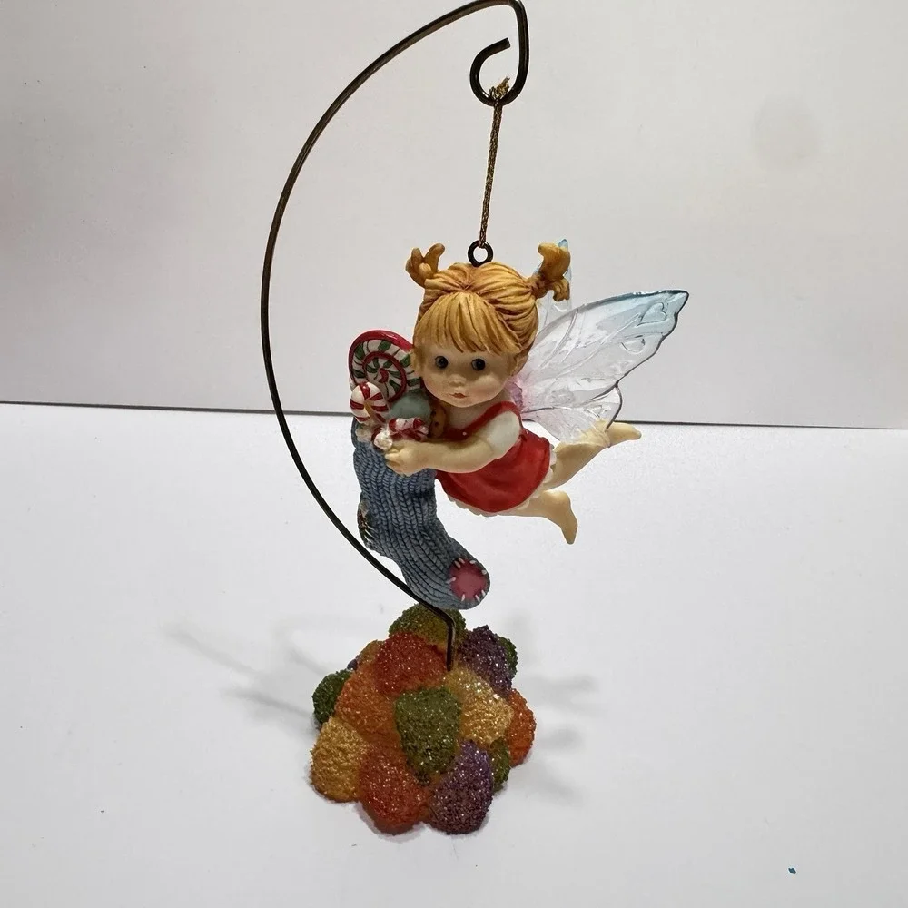 My Little Kitchen Fairies -Sweet Stocking- Ornament & Gumdrop Stand Christmas